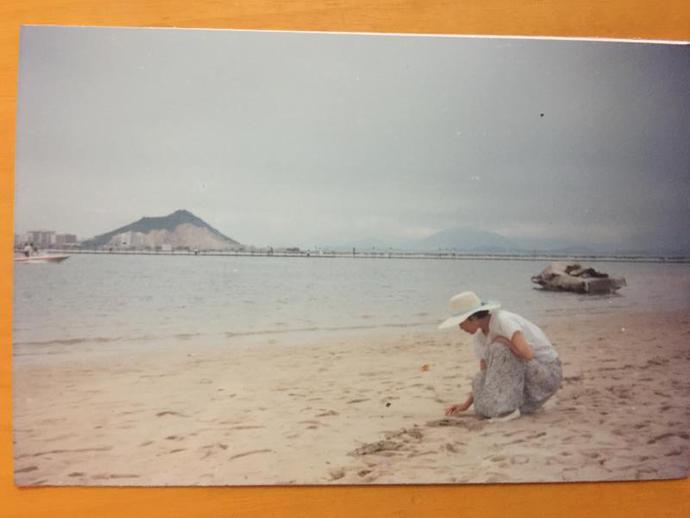 80年代末的海上世界沙滩