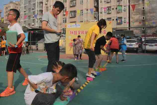 百旺社区全民趣味运动会资料图片2