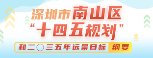 深圳市南山区国民经济和社会发展第十四个五年规划和二〇三五年远景目标纲要