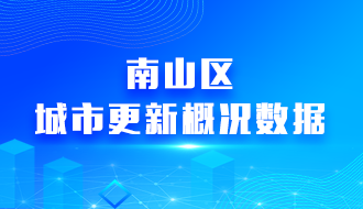 南山区城市更新概况数据