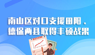 南山区对口支援田阳、德保两县取得丰硕战果