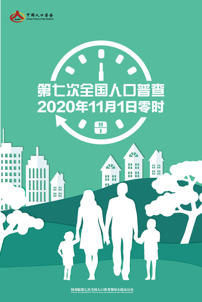 第七次全国人口普查，2020年11月1日零时