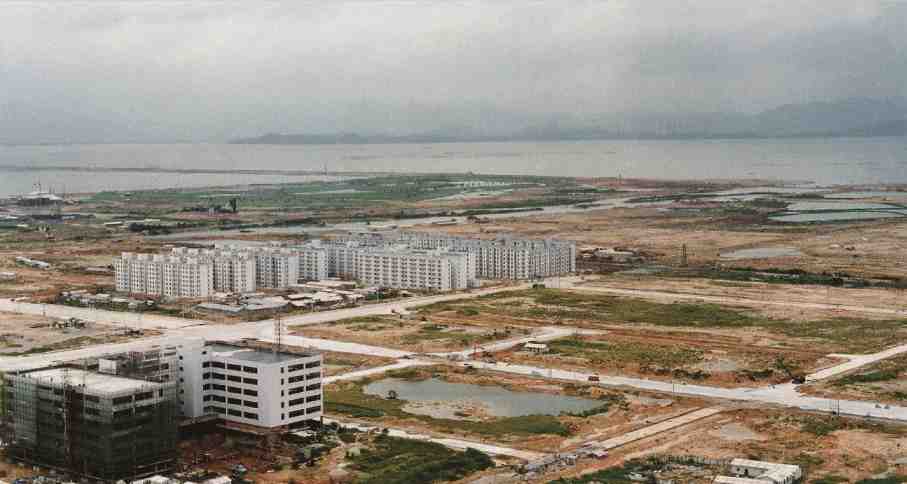 1988年建设中的深圳科技工业园