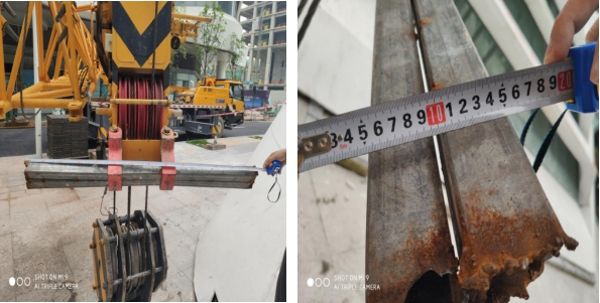 图二  高空作业施工平台上横梁