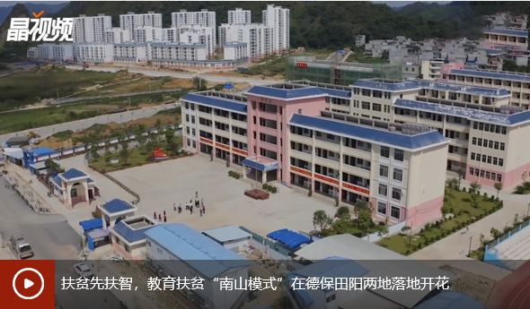 扶贫先扶智，教育扶贫“南山模式”在德保田阳两地落地开花