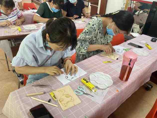 西丽社区“非遗进社区 文化共传承”传统技艺学堂项目2
